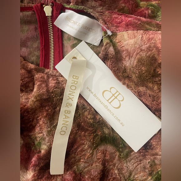 ROMANTIC🔥NWT Bronx & Banco Starlight Mini Dress in Multicolor Sz S Small - Picture 14 of 16